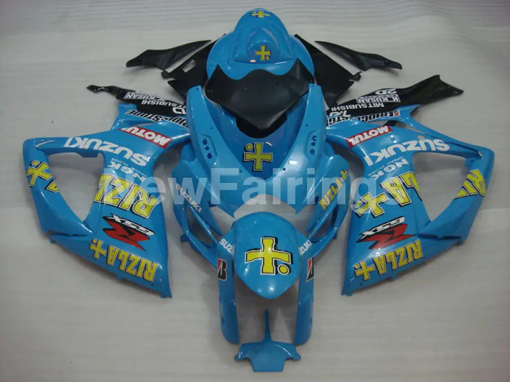 Blue and Black Rizla - GSX-R600 06-07 Fairing Kit