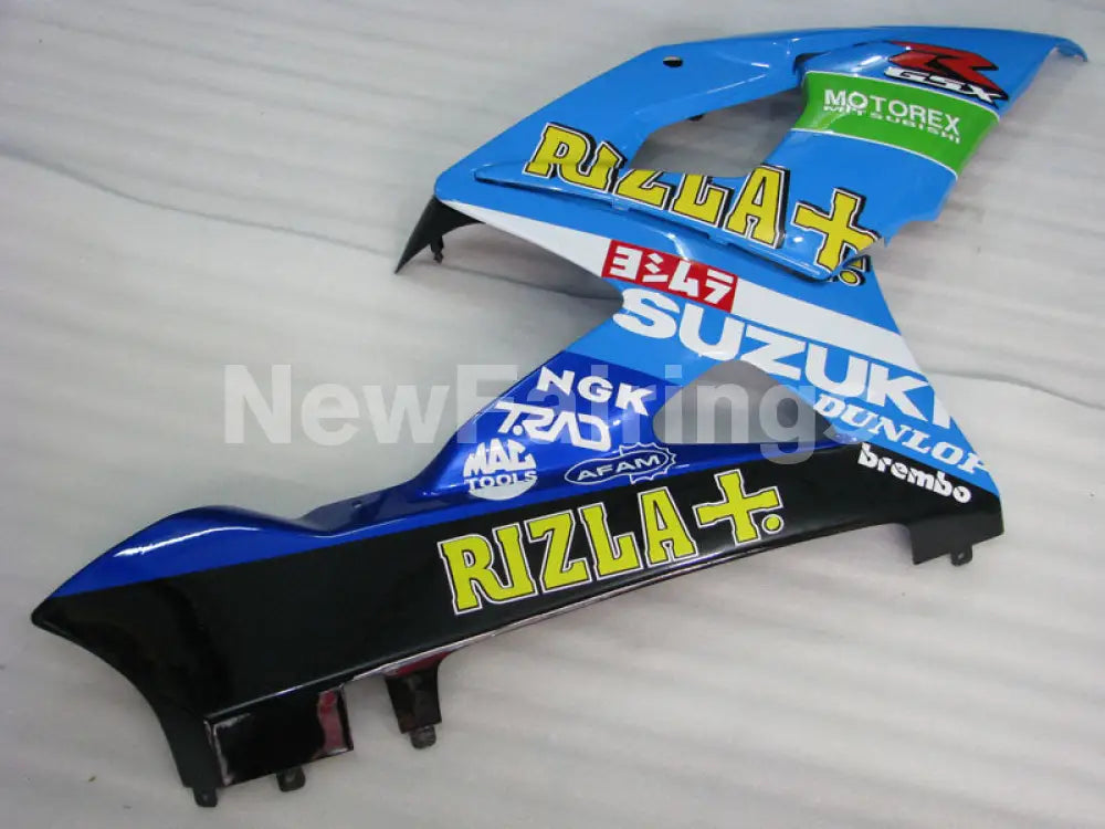 Blue and Black White Rizla - GSX - R1000 05 - 06 Fairing