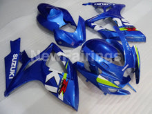 Laden Sie das Bild in den Galerie-Viewer, Blue and Green Factory Style - GSX-R600 06-07 Fairing Kit