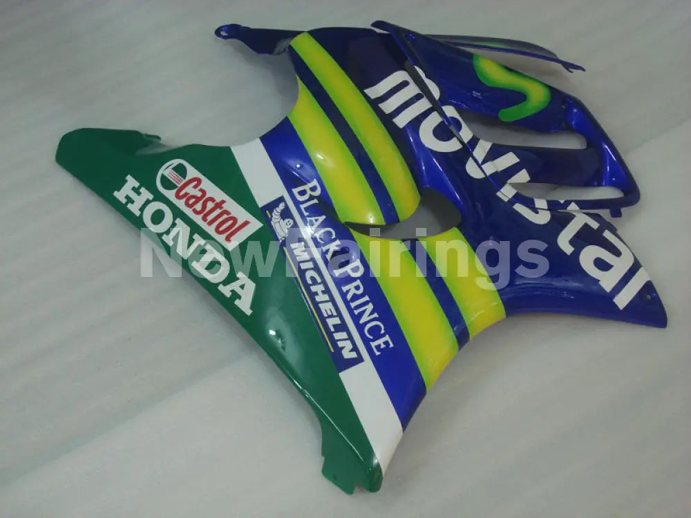 Blue and Green Movistar - CBR600 F3 95-96 Fairing Kit -