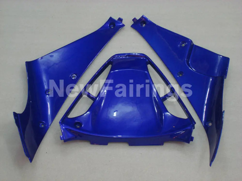 Blue and Grey Factory Style - YZF-R1 02-03 Fairing Kit