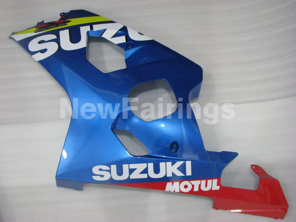 Blue and Red MOTUL - GSX-R750 04-05 Fairing Kit Vehicles &