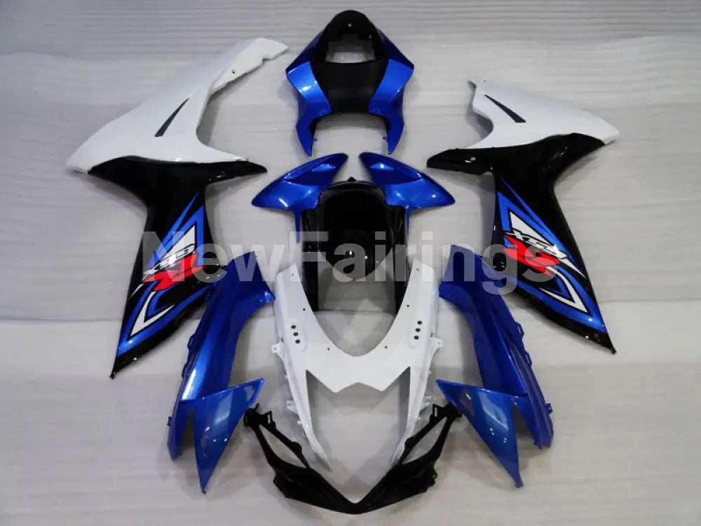 Blue and White Black Factory Style - GSX-R750 11-24 Fairing