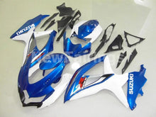 Laden Sie das Bild in den Galerie-Viewer, Blue and White Factory Style - GSX-R600 08-10 Fairing Kit