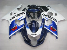 Laden Sie das Bild in den Galerie-Viewer, Blue and White Factory Style - GSX-R750 04-05 Fairing Kit