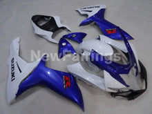 Laden Sie das Bild in den Galerie-Viewer, Blue and White Factory Style - GSX-R750 11-24 Fairing Kit