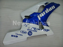 Laden Sie das Bild in den Galerie-Viewer, Blue and White Jordan - GSX-R600 01-03 Fairing Kit -