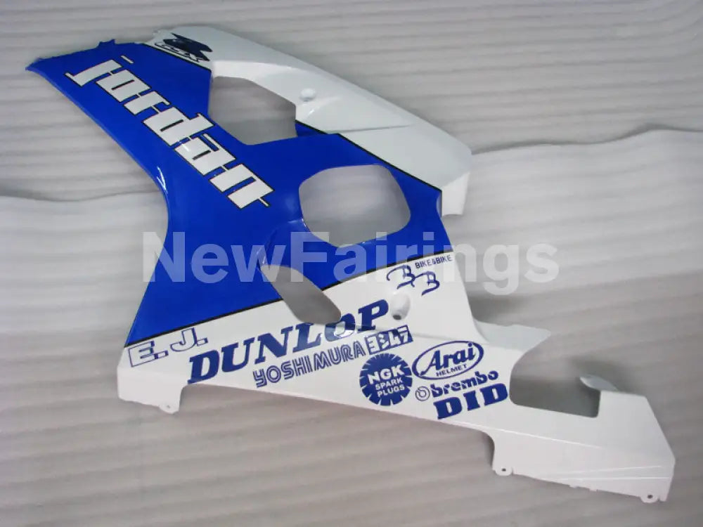 Blue and White Jordan - GSX-R750 04-05 Fairing Kit Vehicles