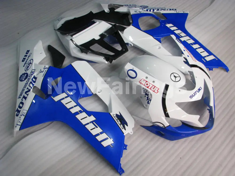 Blue and White Jordan - GSX-R750 04-05 Fairing Kit Vehicles