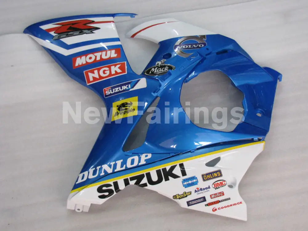 Blue and White MOTUL - GSX - R1000 09 - 16 Fairing Kit