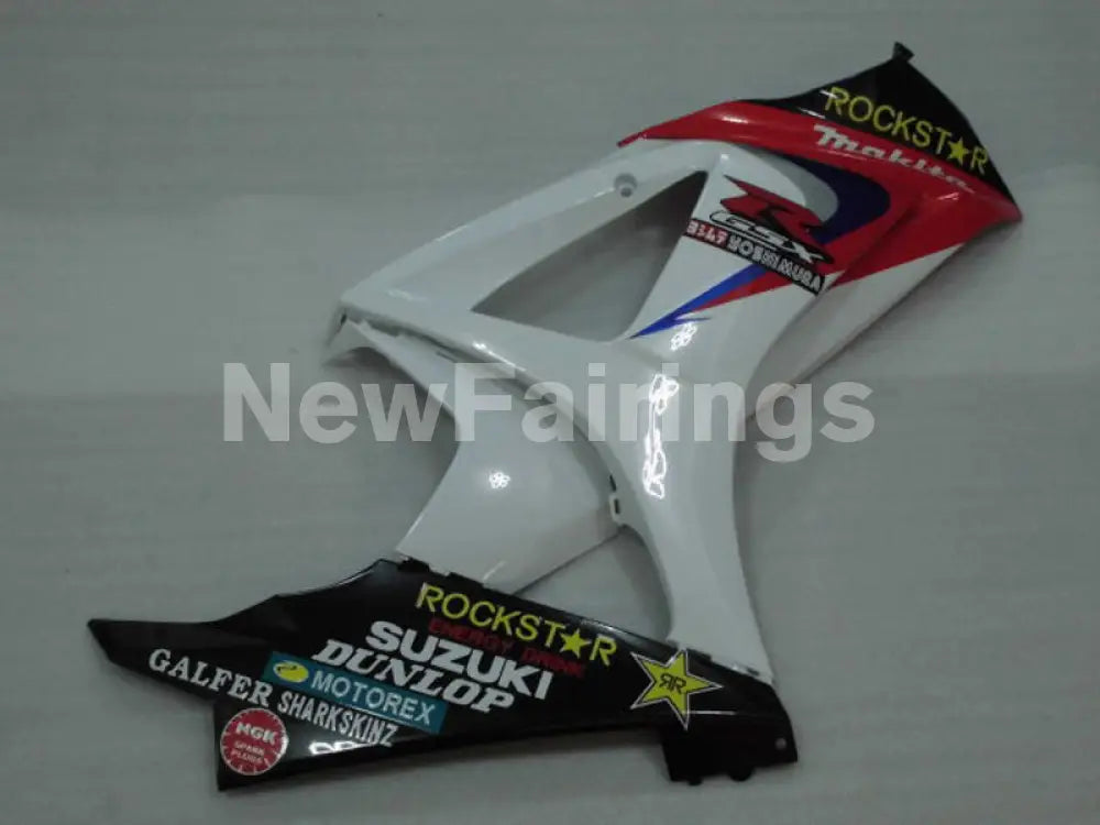 Blue and White Red ROCKSTAR - GSX - R1000 07 - 08 Fairing