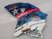 Laden Sie das Bild in den Galerie-Viewer, Blue and White ROCKSTAR - GSX - R1000 09 - 16 Fairing Kit