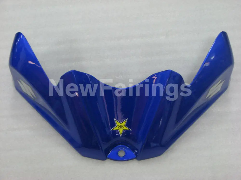 Blue and White ROCKSTAR - GSX-R600 08-10 Fairing Kit