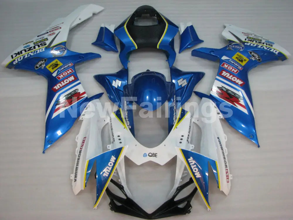 Blue and White Yoshimura - GSX-R750 11-24 Fairing Kit