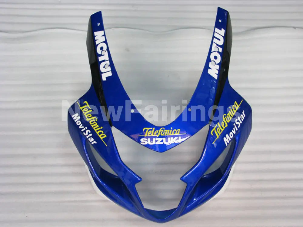 Blue and Yellow Movistar - GSX-R750 04-05 Fairing Kit