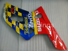 Laden Sie das Bild in den Galerie-Viewer, Blue and Yellow Red Movistar - GSX-R600 01-03 Fairing Kit -