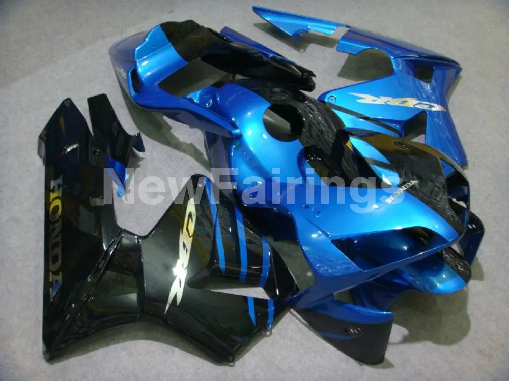 Blue and Black Factory Style - CBR600RR 03-04 Fairing Kit -