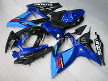 Laden Sie das Bild in den Galerie-Viewer, Blue and Black Factory Style - GSX-R600 06-07 Fairing Kit