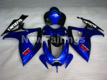 Laden Sie das Bild in den Galerie-Viewer, Blue and Black Factory Style - GSX-R600 06-07 Fairing Kit