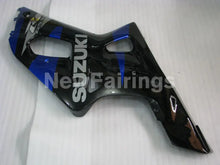 Laden Sie das Bild in den Galerie-Viewer, Blue and Black Factory Style - GSX-R750 00-03 Fairing Kit