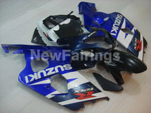 Laden Sie das Bild in den Galerie-Viewer, Blue Black White Factory Style - GSX-R600 04-05 Fairing Kit