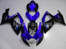 Laden Sie das Bild in den Galerie-Viewer, Blue and Gloss Black Factory Style - GSX-R600 06-07 Fairing