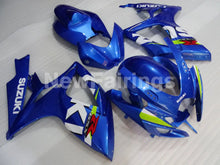 Laden Sie das Bild in den Galerie-Viewer, Blue and Green Factory Style - GSX-R750 06-07 Fairing Kit