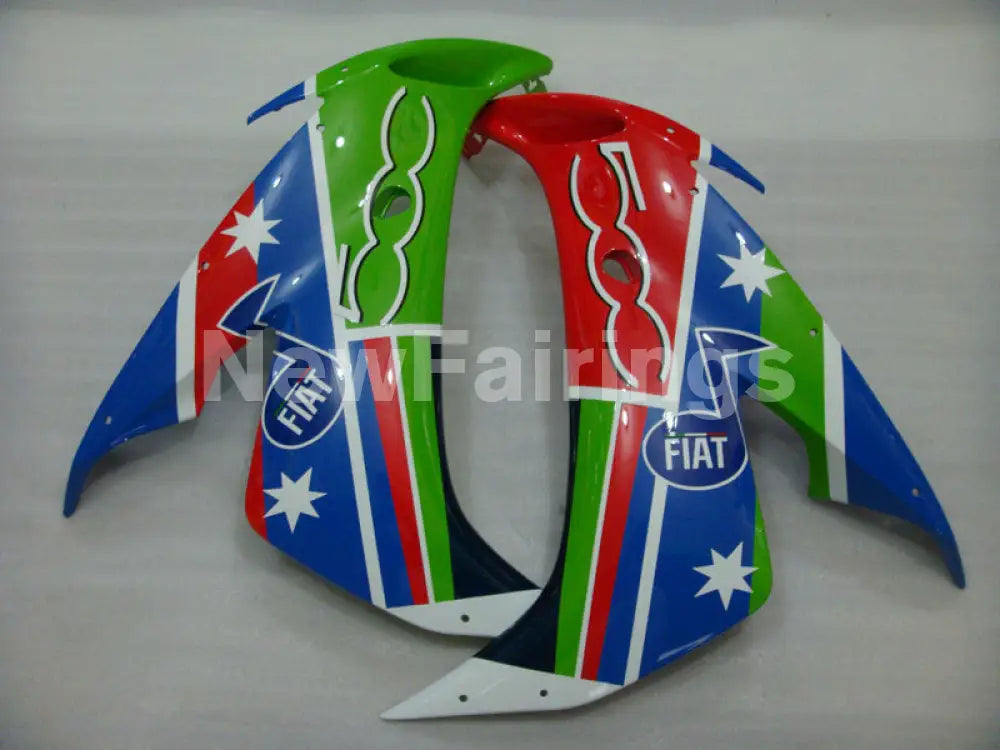 Blue and Green Red MOTUL - YZF-R1 04-06 Fairing Kit