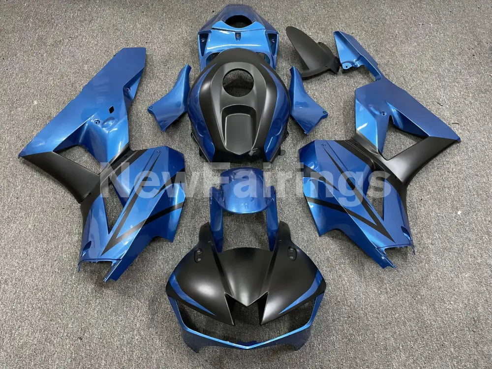 Blue and Matte Black Factory Style - CBR600RR 13-23 Fairing