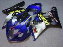 Laden Sie das Bild in den Galerie-Viewer, Blue Silver Black Factory Style - GSX-R600 04-05 Fairing Kit