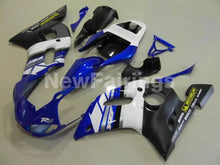 Laden Sie das Bild in den Galerie-Viewer, Blue White and Matte Black Factory Style - YZF-R6 98-02 Fairing Kit Vehicles &amp; Parts &gt; Vehicle Parts &amp; Accessories &gt;