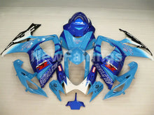 Laden Sie das Bild in den Galerie-Viewer, Blue and White Black Corona - GSX-R600 06-07 Fairing Kit -