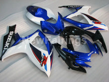 Laden Sie das Bild in den Galerie-Viewer, Blue and White Black Factory Style - GSX-R600 06-07 Fairing