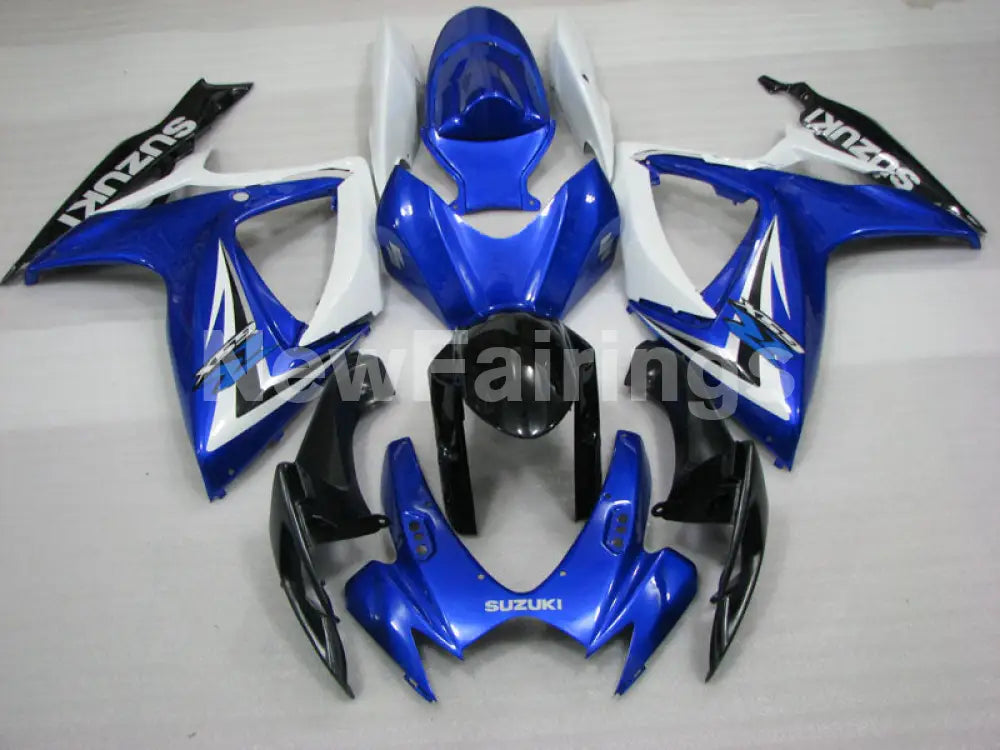 Blue White and Black Factory Style - GSX-R750 06-07 Fairing