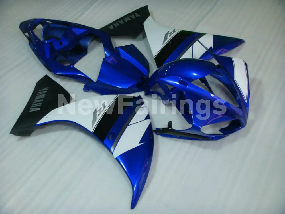 Blue White Black Factory Style - YZF-R1 12-14 Fairing Kit