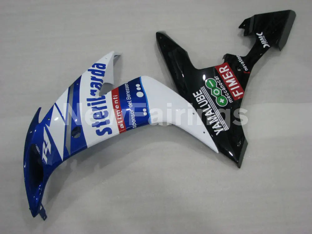 Blue and White Black Sterilgarda - YZF-R1 04-06 Fairing Kit