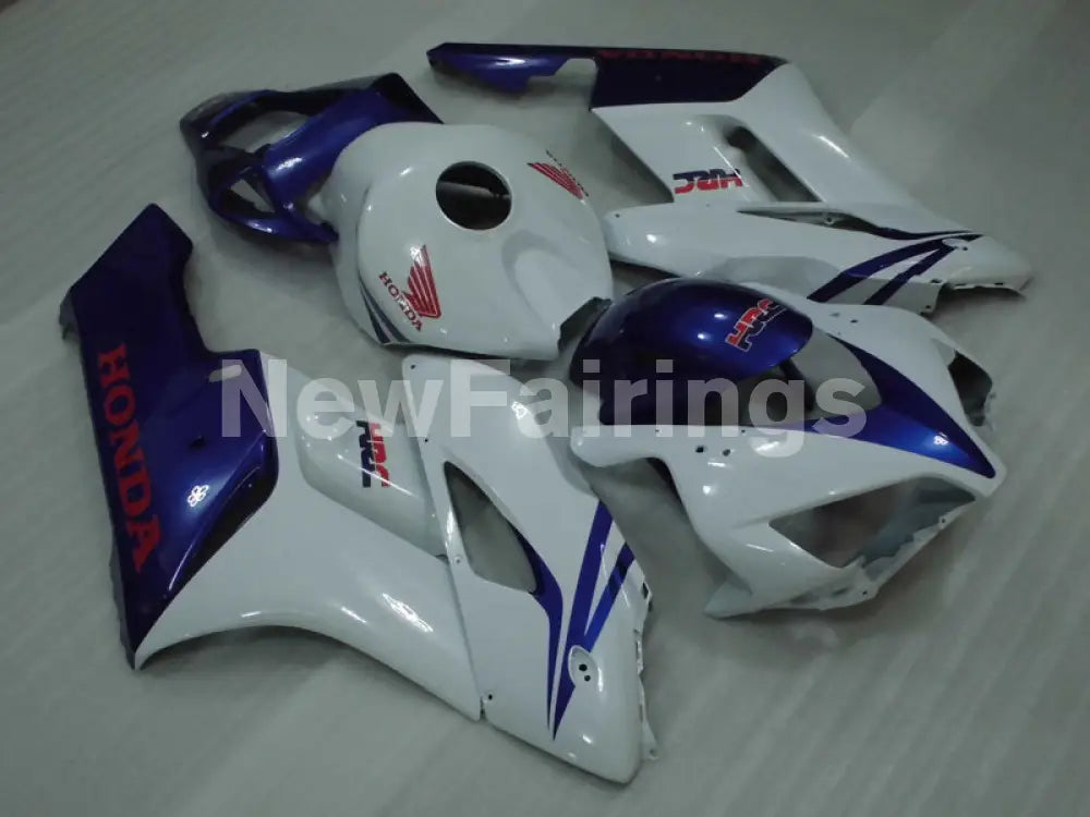 Blue White Factory Style - CBR1000RR 04-05 Fairing Kit -