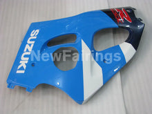 Laden Sie das Bild in den Galerie-Viewer, Blue White Factory Style - GSX-R600 96-00 Fairing Kit -