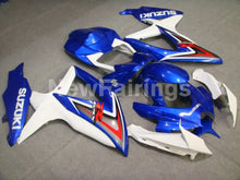 Laden Sie das Bild in den Galerie-Viewer, Blue White Factory Style - GSX-R750 08-10 Fairing Kit