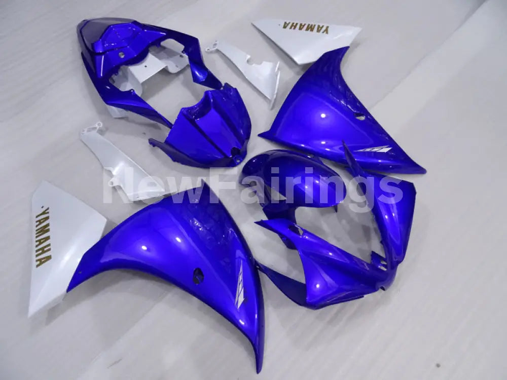 Blue White Factory Style - YZF-R1 12-14 Fairing Kit