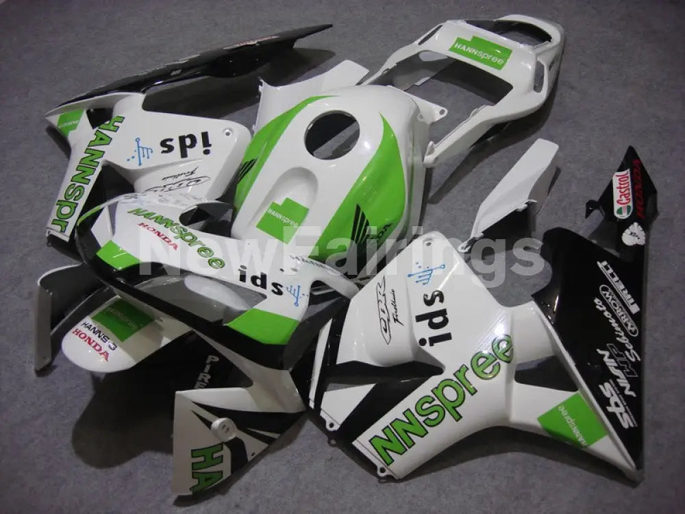 Blue and White HANN Spree - CBR600RR 03-04 Fairing Kit -