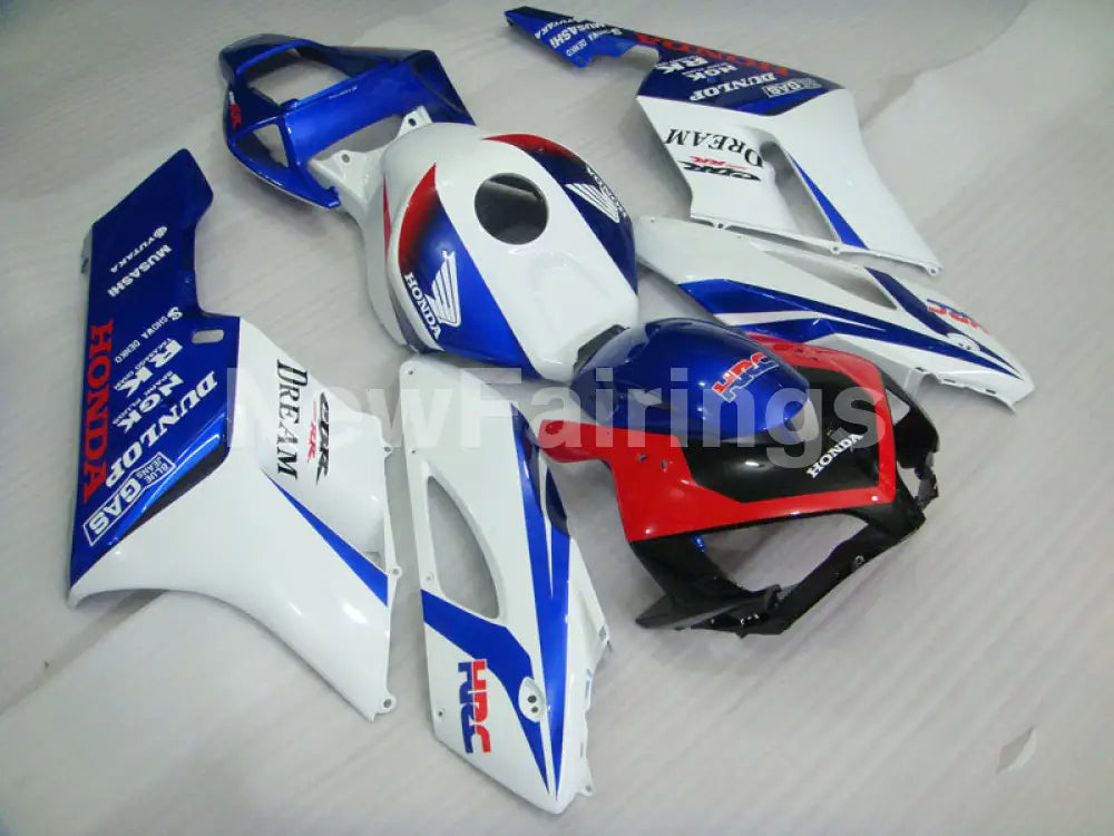 Blue and White HRC - CBR1000RR 04-05 Fairing Kit - Vehicles