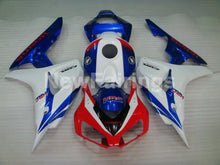 Laden Sie das Bild in den Galerie-Viewer, Blue and White Red Factory Style - CBR1000RR 06-07 Fairing