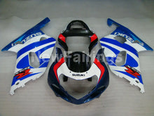 Laden Sie das Bild in den Galerie-Viewer, Blue and White Red Factory Style - GSX-R600 01-03 Fairing