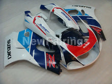 Laden Sie das Bild in den Galerie-Viewer, Blue and White Red Factory Style - GSX-R750 96-99 Fairing