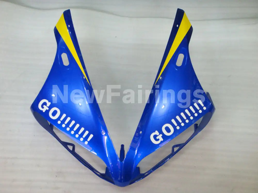 Blue and Yellow GO - YZF-R1 04-06 Fairing Kit - Vehicles &