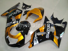 Laden Sie das Bild in den Galerie-Viewer, Gloden and Black Factory Style - GSX-R600 01-03 Fairing Kit