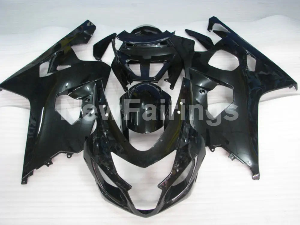 Gloss Black No decals - GSX-R600 04-05 Fairing Kit -