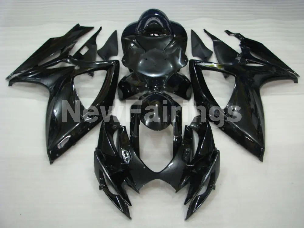 Gloss Black No decals - GSX-R750 06-07 Fairing Kit Vehicles