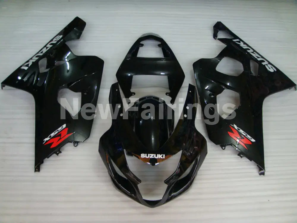 Gloss Black Factory Style - GSX-R600 04-05 Fairing Kit -